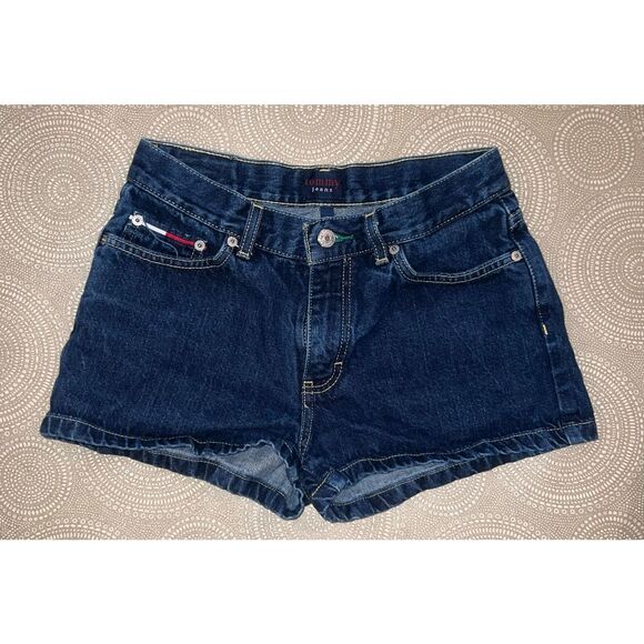 Tommy Hilfiger Jean Short Y2K - Picture 2 of 3